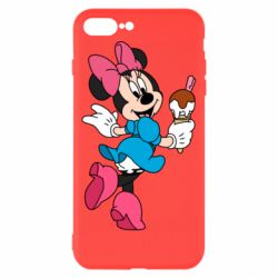Чохол для iPhone 8 Plus Minnie Mouse and Ice Cream - PrintSalon