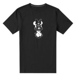 Мужская футболка премиум Minnie Mouse Face - PrintSalon