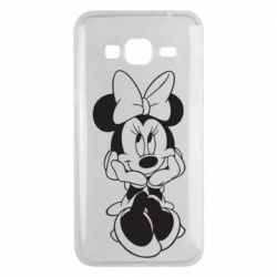 Чехол для Samsung J3 2016 Minnie Mouse Face - PrintSalon
