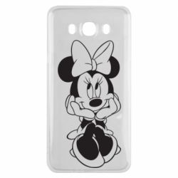 Чехол для Samsung J7 2016 Minnie Mouse Face - PrintSalon