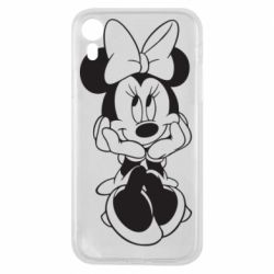 Чехол для iPhone XR Minnie Mouse Face - PrintSalon