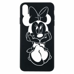 Чехол для iPhone Xs Max Minnie Mouse Face - PrintSalon