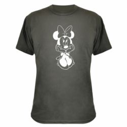 Камуфляжная футболка Minnie Mouse Face - PrintSalon