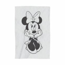 Полотенце с принтом Minnie Mouse Face - PrintSalon