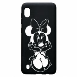 Чехол для Samsung A10 Minnie Mouse Face - PrintSalon