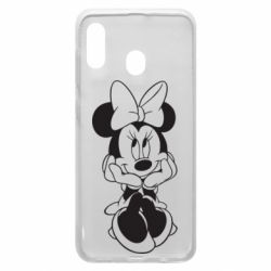 Чехол для Samsung A20 Minnie Mouse Face - PrintSalon
