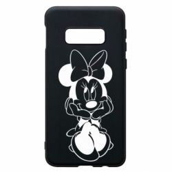 Чехол для Samsung S10e Minnie Mouse Face - PrintSalon