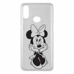 Чехол для Samsung A10s Minnie Mouse Face - PrintSalon