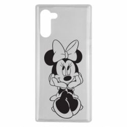 Чехол для Samsung Note 10 Minnie Mouse Face - PrintSalon