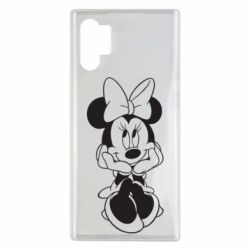 Чехол для Samsung Note 10 Plus Minnie Mouse Face - PrintSalon