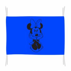 Флаг Minnie Mouse Face - PrintSalon