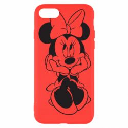 Чехол для iPhone SE 2020 Minnie Mouse Face - PrintSalon