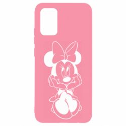 Чехол для Samsung A02s/M02s Minnie Mouse Face - PrintSalon