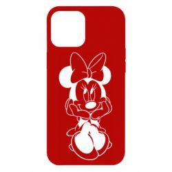 Чехол для iPhone 12 Pro Max Minnie Mouse Face - PrintSalon