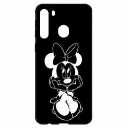 Чехол для Samsung A21 Minnie Mouse Face - PrintSalon