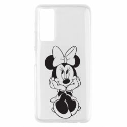 Чехол для Huawei P Smart 2021 Minnie Mouse Face - PrintSalon