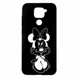 Чехол для Xiaomi Redmi Note 9/Redmi 10X Minnie Mouse Face - PrintSalon