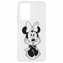 Чехол для Xiaomi Redmi Note 10 Pro Minnie Mouse Face - PrintSalon