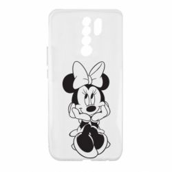 Чехол для Xiaomi Redmi 9 Minnie Mouse Face - PrintSalon