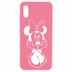 Чехол для Xiaomi Redmi 9a Minnie Mouse Face - PrintSalon