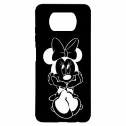 Чехол для Xiaomi Poco X3 Minnie Mouse Face - PrintSalon