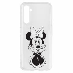 Чехол для Realme 6 Minnie Mouse Face - PrintSalon