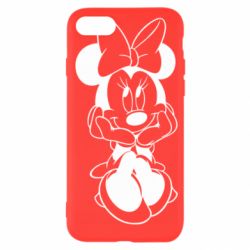 Чехол для iPhone SE 2022 Minnie Mouse Face - PrintSalon