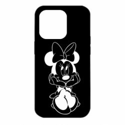 Чехол для iPhone 14 Pro Minnie Mouse Face - PrintSalon