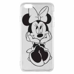 Чехол для iPhone 6 Plus/6S Plus Minnie Mouse Face - PrintSalon