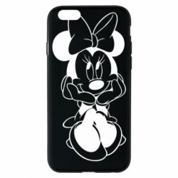 Чехол для iPhone 6/6S Minnie Mouse Face - PrintSalon