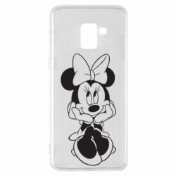 Чехол для Samsung A8+ 2018 Minnie Mouse Face - PrintSalon