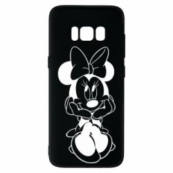 Чехол для Samsung S8 Minnie Mouse Face - PrintSalon