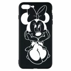 Чехол для iPhone 8 Plus Minnie Mouse Face - PrintSalon