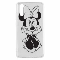 Чехол для Huawei P20 Minnie Mouse Face - PrintSalon