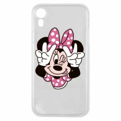 Чехол для iPhone XR Minnie Mouse - PrintSalon