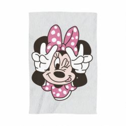 Полотенце с принтом Minnie Mouse - PrintSalon