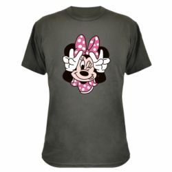 Камуфляжная футболка Minnie Mouse - PrintSalon