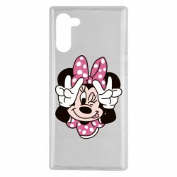 Чехол для Samsung Note 10 Minnie Mouse - PrintSalon