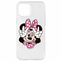 Чехол для iPhone 12 Pro Max Minnie Mouse - PrintSalon