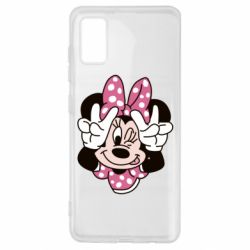 Чехол для Samsung A41 Minnie Mouse