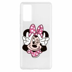Чехол для Samsung S20 FE Minnie Mouse - PrintSalon