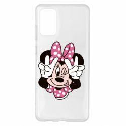 Чехол для Samsung S20+ Minnie Mouse - PrintSalon