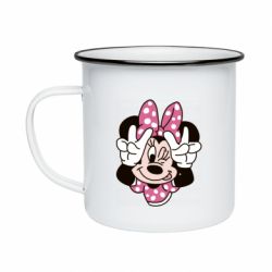 Кружка эмалированная Minnie Mouse - PrintSalon