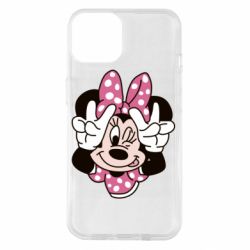 Чехол для iPhone 14 Minnie Mouse - PrintSalon