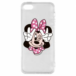 Чехол для iPhone5/5S/SE Minnie Mouse - PrintSalon