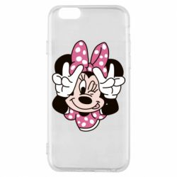 Чехол для iPhone 6/6S Minnie Mouse - PrintSalon
