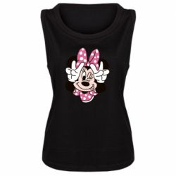 Женская майка Minnie Mouse - PrintSalon