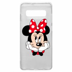Чехол для Samsung S10+ Minnie - PrintSalon
