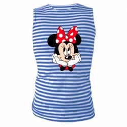 Майка-тельняшка Minnie - PrintSalon
