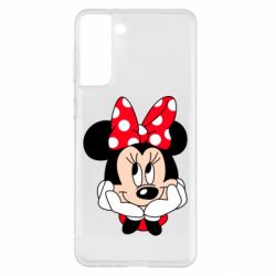 Чехол для Samsung S21+ Minnie - PrintSalon
